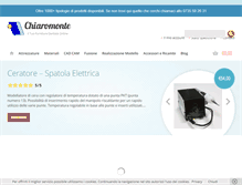 Tablet Screenshot of chiaromonte.it